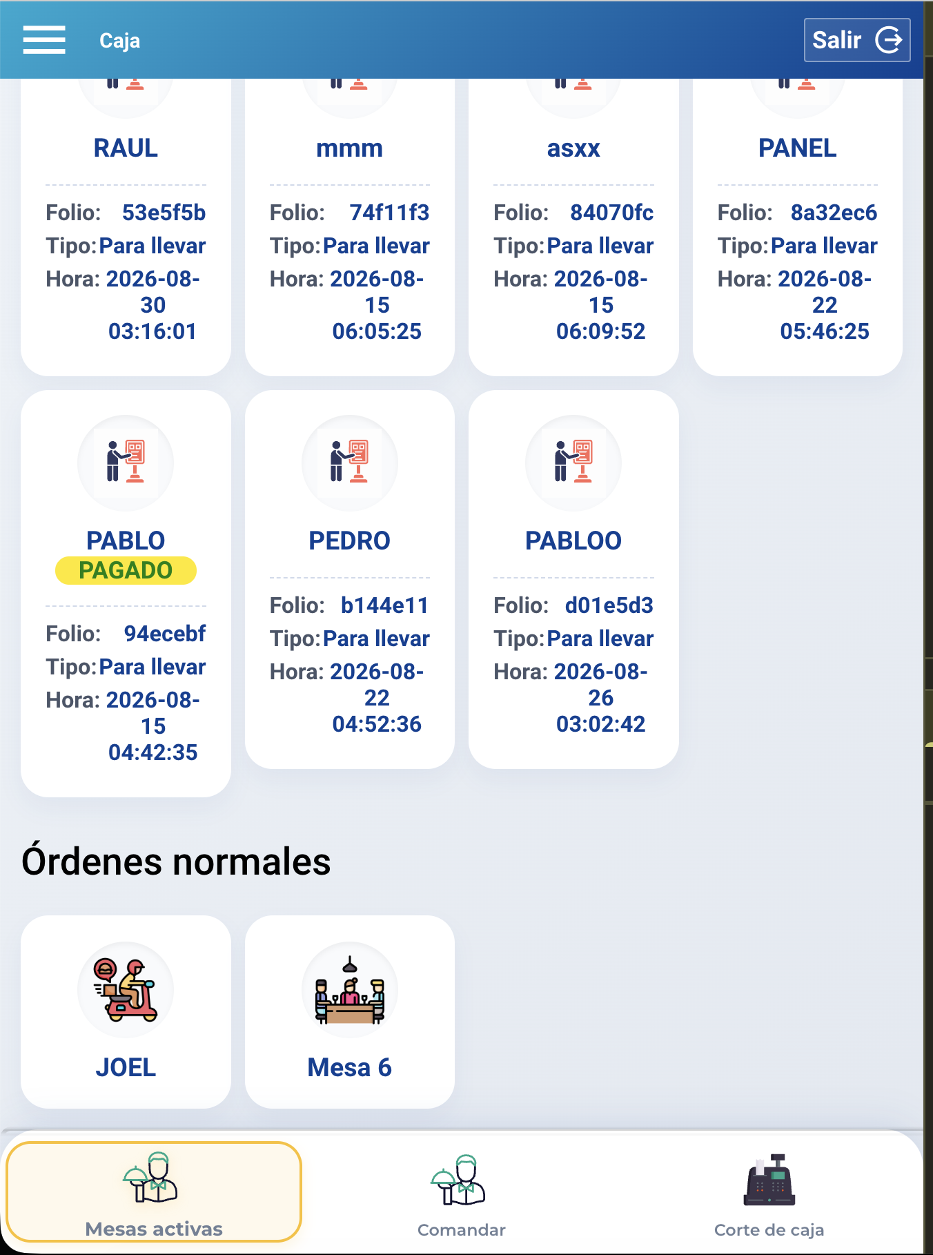 Cerrar una cuenta